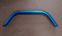 Blue Single Wheel Spat