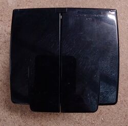 CMS 15A Autoswitch Inlet w/ RCD Switch - Black