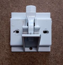 Carefree Awning Bottom Bracket - White