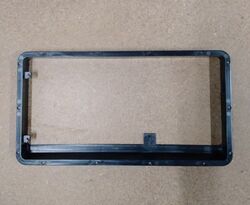 Dometic LS300 Lower Fridge Vent Frame - Black