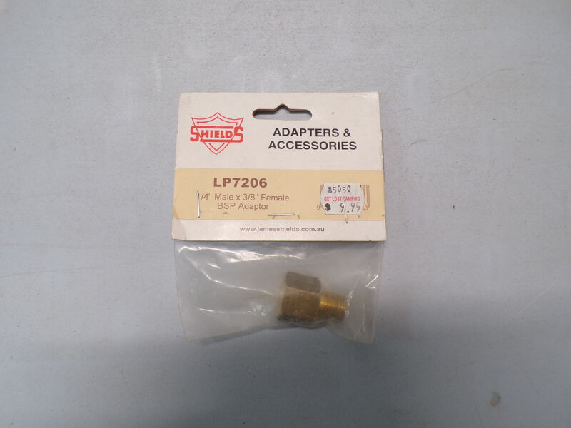 Gas Fitting  14 Male x 38 Female BSP Adaptor