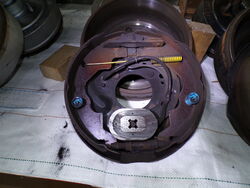 ALKO Parallel 6 Stud Landcruiser Hub Drum with Backing Plate