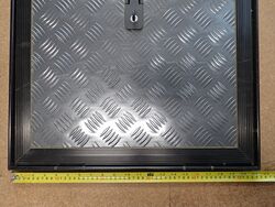 Checkerplate Access Door