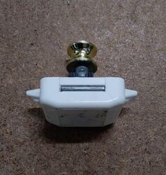 Cupboard Push Button Catch Assembly