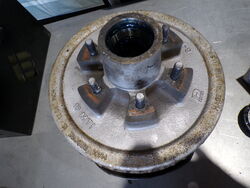Dexter 12" 6 Stud Brake Drum w/ Bearings