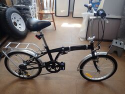 Folding Bike  Black