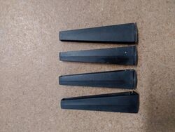 Gas Bottle Feet - Set 4