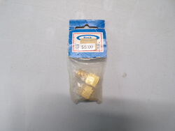 Gas Fitting - Companion 3/8" BSPF LH x 1/4" BSPM Elbow