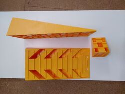 Level Ramp Set + Chock Yellow