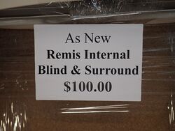 Remis Internal Blind and Surround