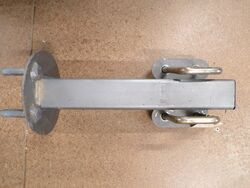 Spare Wheel Carrier - Mercedes Stud Pattern