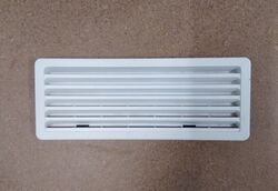 Thetford Small Lower Fridge Vent Insert - White